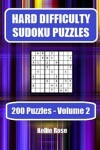 Book cover for Hard Difficulty Sudoku Puzzles Volume 2