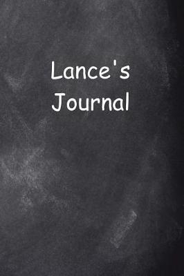 Cover of Lance Personalized Name Journal Custom Name Gift Idea Lance