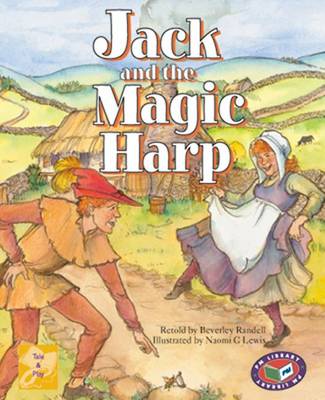 Book cover for Jack and the Magic Harp