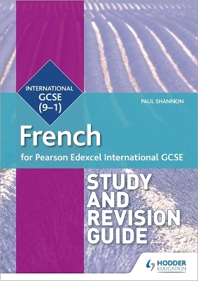 Book cover for Pearson Edexcel International GCSE French Study and Revision Guide