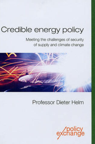 Cover of Credible Energy Policy