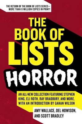 Book cover for The Book of Lists: Horror