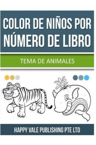 Cover of Color De Niños Por Número De Libro