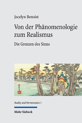 Cover of Von der Phänomenologie zum Realismus