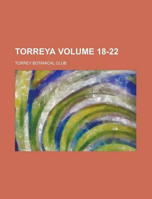 Book cover for Torreya Volume 18-22