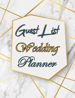 Book cover for Guest List Wedding Planner