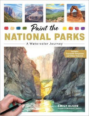 Book cover for Paint the National Parks