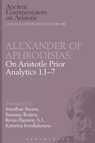 Cover of On Aristotle "Prior Analytics"