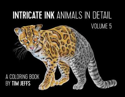 Book cover for Intricate Ink: Animals in Detail Volume 5