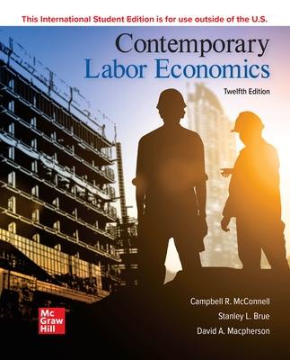 Book cover for ISE Contemporary Labor Economics