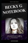 Book cover for Becky G Notebook