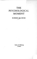 Book cover for The Psychological Moment