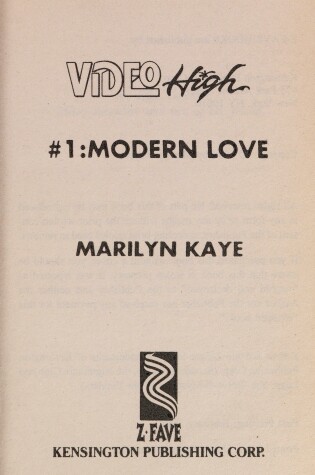 Cover of Modern Love