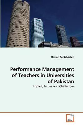 Book cover for Performance Management of Teachers in Universities of Pakistan