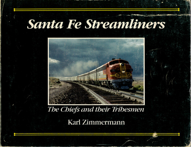 Book cover for Santa Fe Streamliners