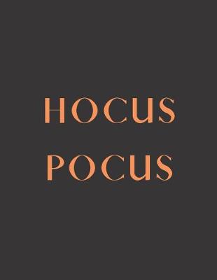 Cover of Hocus Pocus