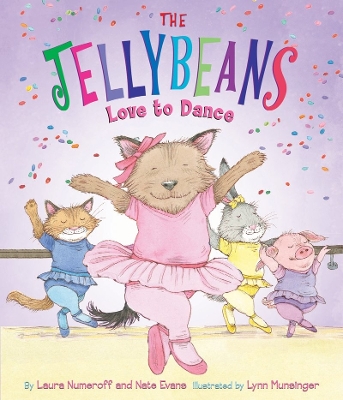 Book cover for The Jellybeans Love to Dance