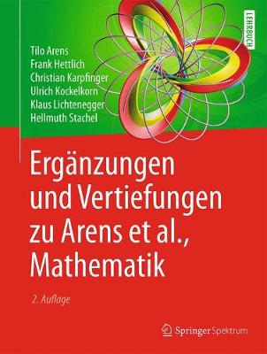 Book cover for Erganzungen und Vertiefungen zu Arens et al., Mathematik