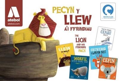 Book cover for Pecyn y Llew a'i Ffrindiau / The Lion and his Friends Pack