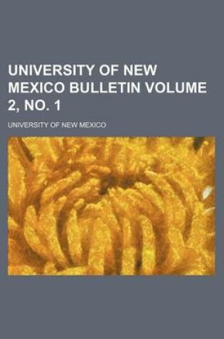 Cover of Education Series Volume 2, No. 1