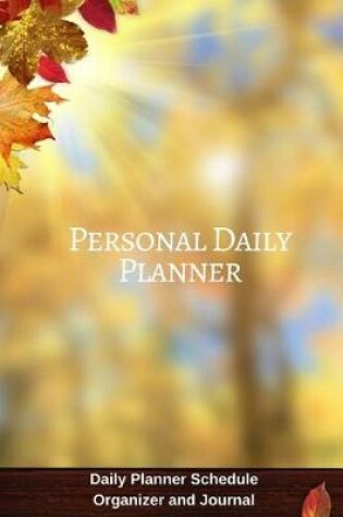 Cover of Personal Daily Planner