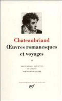 Book cover for Oeuvres romanesques et voyages 2