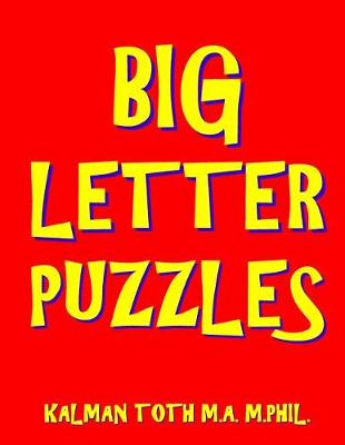 Book cover for Big Letter Puzzles