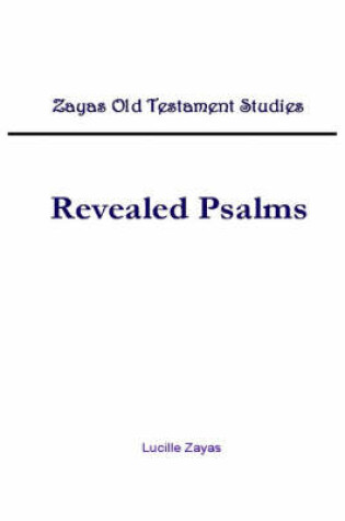 Cover of Revealed Psalms