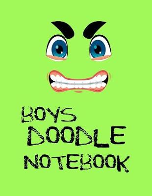 Book cover for Boys Doodle Notebook