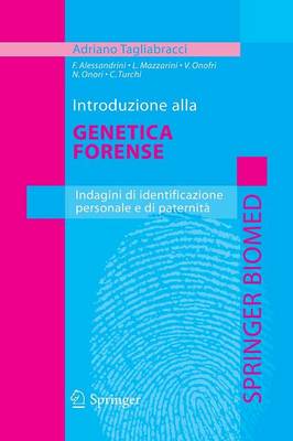 Book cover for Introduzione alla genetica forense