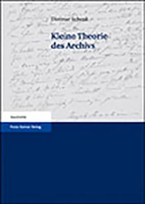 Book cover for Kleine Theorie Des Archivs