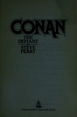 Cover of Conan the Defiant