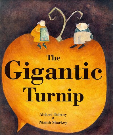 Book cover for The Gigantic Turnip