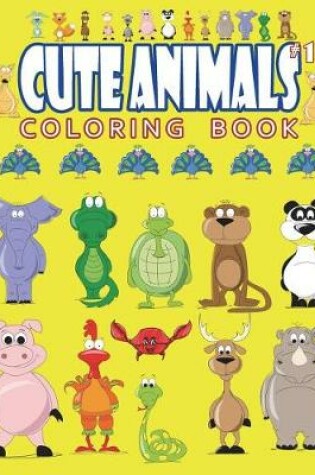 Cover of Cute Animals Coloring Book Vol.17