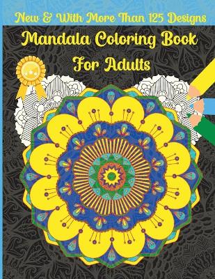 Book cover for Mandala Coloring Book for Adults