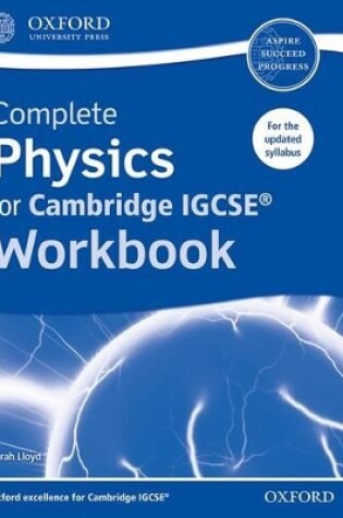 Cover of Complete Physics for Cambridge IGCSE® Workbook