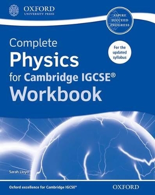 Book cover for Complete Physics for Cambridge IGCSE® Workbook