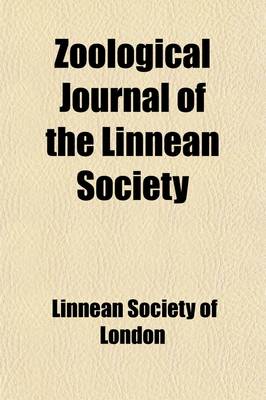 Book cover for Zoological Journal of the Linnean Society (Volume 25)