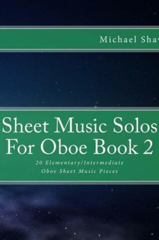 Cover of Sheet Music Solos For Oboe Book 2