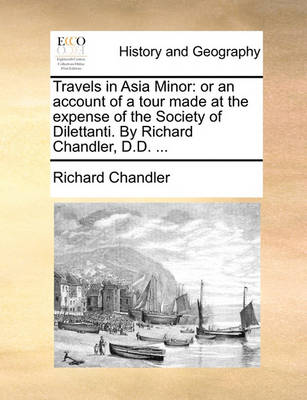 Book cover for Travels in Asia Minor