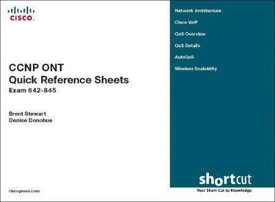 Book cover for CCNP ONT Quick Reference Sheets