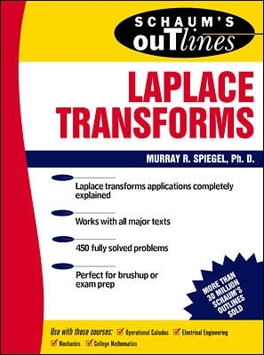 Book cover for Schaum's Outline of Laplace Transforms