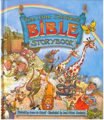 Book cover for The Little Children's Bible Storybook