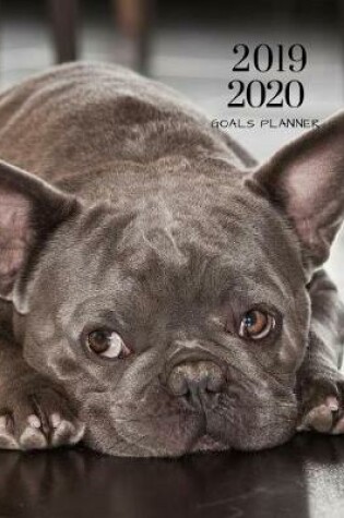 Cover of 2019 2020 French Bulldog 15 Months Daily Planner