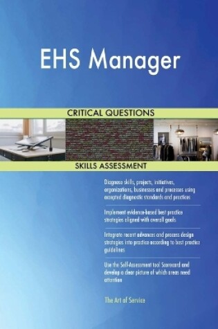 Cover of EHS Manager Critical Questions Skills Assessment