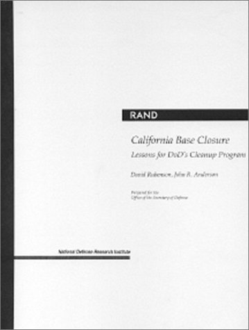 Book cover for California Base Closure