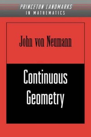 Cover of Continuous Geometry