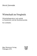 Book cover for Wirtschaft Im Vergleich