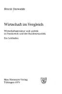 Cover of Wirtschaft Im Vergleich