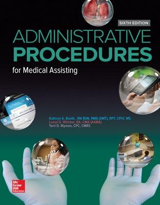 Book cover for Medical Assisting: Administrative Procedures